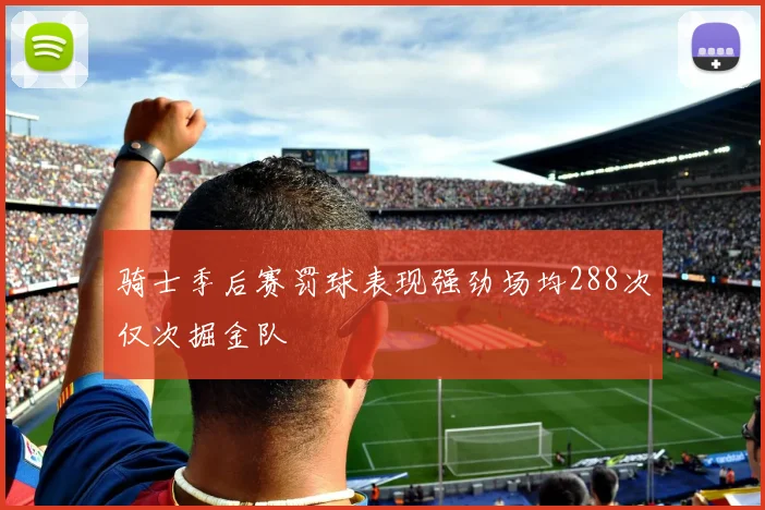 骑士季后赛罚球表现强劲场均288次仅次掘金队